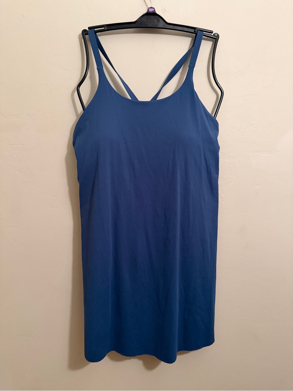 HALARA Blue Strappy Mini Dress